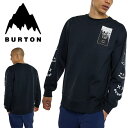 送料無料 長袖 スウェット バートン BURTON Skeleton Key Fleece Crewneck メンズ スエット トレーナー クルーネック スノボ スノーボード SNOWBOARD WEAR スキー 238671 2023-2024冬新作 10%off