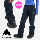 バートン 送料無料 スノーボードウェア バートン BURTON SOCIETY PANT レディース パンツ スノボ スノーボード スノーボードウエア SNOWBOARD WEAR スキー 101001 2023-2024冬新作 10%off