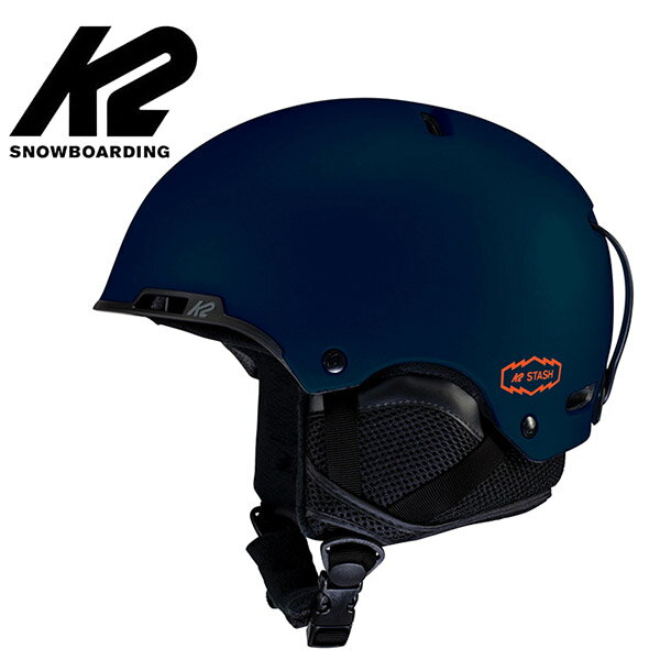 半額 50%off 送料無料 軽量 K2 ケーツー ヘルメット STASH スタッシュ ネイビー メンズ スノーボード スキー 自転車 HELMET スノボ 日本正規品