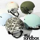 40%off 送料無料 ヘルメット sandbox サンドボックス ICON LOW RIDER ASIA FIT つば無し スノー スノボ スノー ヘルメット...