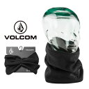 ゆうパケット発送！ 送料無料 ネックウォーマー VOLCOM ボルコム ユニセックス REMOVABLE NECKBAND 防寒 ネックゲイター NECK WARMER ブラック スノーボード スノボ スキー アウトドア 通勤 通学 自転車 j5552403 2023-2024冬新作 20 off