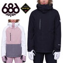 ■商品コメント &nbsp; 686 SIX EIGHT SIX(シックスエイトシックス) GORE-TEX WILLOW INSULATED JACKET ポリエステルベースのソフトで軽い着心地の保温力があるジャケットになります。 85%リサイクルインサレーションを使用し、2Lゴアテックスを使用した上位モデルとなりバックカントリーはもちろんリゾートライディングまで幅広い環境で遊べるジャケットです。 TECH：2L GORE-TEXポリエステルファブリック/GORE-TEXフルシームテープ/85% Recycled Insulation (60g)/Air-Floベンチレーション/Helmet Compatible Hood/Hood Link/リップクリームポケット/ティッシュポケット/Phone Heater Pocket/スリーブパスポケット/PJコネクトシステム/パウダースカート/YKK AquaGuard耐水ジッパー M2W302 ゴアテックス スノボ スノーボード &nbsp; ■商品詳細 &nbsp; ■ブランド 686 SIX EIGHT SIX(シックスエイトシックス) ■商品名 GORE-TEX WILLOW INSULATED JACKET ■品番 M2W302 &nbsp; ■商品カラーにつきまして &nbsp; 可能な限り商品色に近い画像を選んでおりますが、閲覧環境等により画像の色目が若干異なる場合もございますので、その旨をご理解された上でご購入ください。 &nbsp; メーカー希望小売価格はメーカー商品タグに基づいて掲載しています