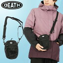 ゆうパケット発送! 送料無料 パスケース ポーチ DEATH LABEL デスレーベル SHOULDER PASS コインケース チケットホルダー ショルダーバ...