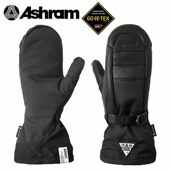 ■商品コメント &nbsp; Ashram (アシュラム) 「心置きなくカービングを楽しむ カービングに特化して開発した NEW モデル「CARVER」。 雪面との摩擦にも耐えられるよう、耐摩擦・耐裂素材のケブラーを手のひらからロングカフまで使用し、耐久性を確保。 グローブはもちろんのこと、ウェアの袖口もロングカフがしっかりとガードして守ります。 甲面にはしなやかな着け心地が特長のシープスキン（羊革）を使用し、最高のフィッティングを実現。 GORE-TEX インサートフィルム（5 本指タイプ）を搭載し、防水・透湿性も抜群のカービンググローブが完成しました。 スノーボード グローブ ミトン 手袋 ゴアテックス GORE-TEX メンズ レディース &nbsp; ■商品詳細 &nbsp; ■ブランド Ashram(アシュラム) ■商品名 CARVER カーバー ■品番 ashram-carver &nbsp; ■商品カラーにつきまして &nbsp; 可能な限り商品色に近い画像を選んでおりますが、閲覧環境等により画像の色目が若干異なる場合もございますので、その旨をご理解された上でご購入ください。 &nbsp; メーカー希望小売価格はメーカー商品タグに基づいて掲載しています