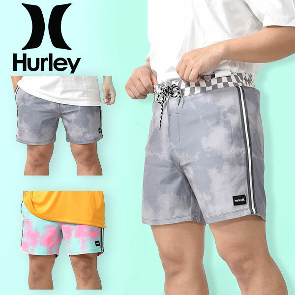 40%off 送料無料 サーフパンツ HURLEY ハーレー メンズ 水着 PHANTOM SESSIONS LOWERS BOARDSHORT 16 ロゴ ボードショーツ 海水パンツ 海パン トランクス サーフ サーフィン ボディボード プール 海水浴 野外フェス