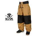 ■商品コメント &nbsp; SCAPE(エスケープ) BAGGY TRACK PANTS(トラックパンツ) 太目のトラックボトムス。 ウエストゲーターなど省略しイージーに履けるパンツに バギーフィット M 1/2ウェスト幅：41/53 1/2尻囲：56.5 1/2大腿囲：38 1/2膝幅：35 全長：99 股上：28 L 1/2ウェスト幅：43/55 1/2尻囲：59 1/2大腿囲：39.5 1/2膝幅：36 全長：102 股上：29 XL 1/2ウェスト幅：45/57 1/2尻囲：61.5 1/2大腿囲：41 1/2膝幅：37 全長：105 股上：30 &nbsp; ■商品詳細 &nbsp; ■ブランド SCAPE(エスケープ) ■商品名 BIB PANTS ■品番 71122334 ■サイズ M 1/2ウェスト幅：41/53 1/2尻囲：56.5 1/2大腿囲：38 1/2膝幅：35 全長：99 股上：28 L 1/2ウェスト幅：43/55 1/2尻囲：59 1/2大腿囲：39.5 1/2膝幅：36 全長：102 股上：29 XL 1/2ウェスト幅：45/57 1/2尻囲：61.5 1/2大腿囲：41 1/2膝幅：37 全長：105 股上：30 &nbsp; ■商品カラーにつきまして &nbsp; 可能な限り商品色に近い画像を選んでおりますが、閲覧環 境等により画像の色目が若干異なる場合もございますので、その旨をご理解 さ れた上でご購入ください。 &nbsp; メーカー希望小売価格はメーカー商品タグに基づいて掲載しています