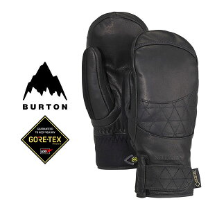 送料無料 スノーグローブ BURTON バートン レディース Womens Gondy GORE-TEX Leather Mitten ゴアテックス レザー ミトン 手袋 スマホ対応 スマートフォン対応 タッチパネル スノーボード スノボ スキー 防寒 204611 2022-2023冬新作 22-23 22/23