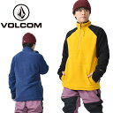 Sサイズ のみ 30 off 送料無料 長袖 フリース VOLCOM ボルコム POLARTEC 1/2 ZIP メンズ レディース ロンT ベースレイヤー ファーストレイヤー インナー アンダーウェア 袖ロゴ スノボ スノーボード スキー G4152200