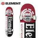 送料無料 エレメント ELEMENT スケートボード コンプリートデッキ 7.375 スケボー SKATE キッズ レディース スケートボード デッキ スケート コンプリート 完成品 20%off