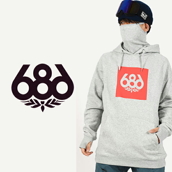 40 off 送料無料 パーカー 686 SIX EIGHT SIX シックスエイトシックス Knockout Pullover Hoody メンズ スノボ スノーボード M2WPHS01