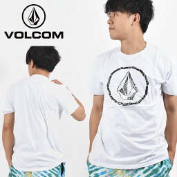 30%off ゆうパケット配送可能！ Tシャツ メンズ ボルコム VOLCOM CIRCLE STONES SST TEE 半袖 ロゴTシャツ ロゴ サーフ 大きいサイズ AF512202