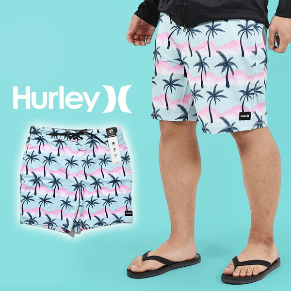 送料無料 サーフパンツ メンズ 水着 ハーレー HURLEY PHANTOM CLASSIC BOARDSHORT 18 ロゴ ボードショーツ ヒョウ柄 海水パンツ 海パン トランクス サーフ サーフィン ボディボード プール 海水浴 野外フェス 25%off