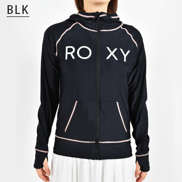 送料無料 ラッシュガード レディース ロキシー ROXY 長袖 RASHIE PARKA ラッシュパーカー 定番 UVカット 紫外線対策 パーカー ビーチウェア サーフィン 海水浴 プール RLY181013 RLY185070 25%off