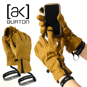 送料無料 グローブ バートン BURTON ak Leather Tech Glove レザーテックグローブ メンズ レディース ユニセックス 手袋 スノボ スノーボード スキー SNOWBOARD 102981 2022-2023冬新作 22-23 22/23