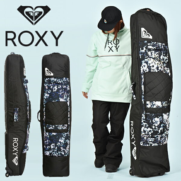 送料無料 スノーボードケース ロキシー ROXY レディース VERMONT BOARD BAG 板 ボード バッグ ケース コロコロ キャリー キャスター スノボ スノー ボードバッグ ERJBA03070 2022-2023冬新作 22-23 22/23 10%off