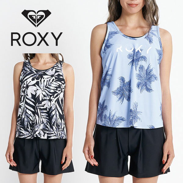 送料無料 水着 レディース ロキシー タンキニ ROXY TRUE セパレート 上下セット スイムウェア ショーツ タンクトップ フィットネス プール ジム 海水浴 サーフィン マリンスポーツ アウトドア 2023春夏新作 15%off