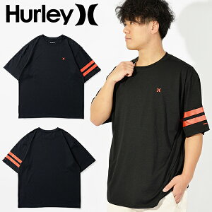 ゆうパケット発送！ 送料無料 ラッシュガード メンズ ハーレー HURLEY 半袖 PHANTOM OVERSIZED BLOCK PARTY TEE UVカット ラッシュTシャツ 紫外線対策 ラッシュ Tシャツ サーフィン 海 海水浴 サーフ オーバーサイズ アウトドア 水着 2023春新作 RASH TEE 20%off