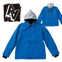 35%off 送料無料 スノーボードウェア コーチジャケット AA HARDWEAR ダブルエー ハードウェア ブルー COACH JACKET メンズ ジャケ...