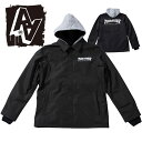 送料無料 スノーボードウェア コーチジャケット AA HARDWEAR ダブルエー ハードウェア ブラック COACH JACKET メンズ ジャケット スノボ スノーボード スノーウェア 72123302 2023-2024冬新作 25%off