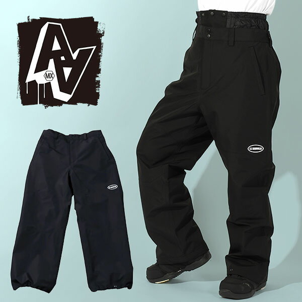 送料無料 スノーボードウェア AA HARDWEAR ダブルエー ハードウェア 717 PANTS メンズ パンツ RELAXED FIT スノボ スノーボード スノーウェア ボトムス 72123333 2023-2024冬新作 25%off