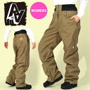 35%off 送料無料 スノーボードウェア AA HARDWEAR ダブルエー ハードウェア カーキ系 TRAIL PANTS レディース パンツ STRAIG...