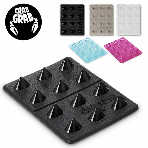ゆうパケット対応可能！ クラブグラブ CRAB GRAB スノーボード MINI SHARK TEETH サメ デッキパッド スパイクパッド 国内正規品 ワンフット スノー 滑り止め 10%off