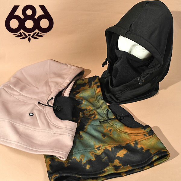 30%off 送料無料 フードウォーマー 686 SIX EIGHT SIX シックスエイトシックス PATRIOT BONDED HOOD スノボ スノーボード メンズ レディース ユニセックス M2WFMSK01 2023-2024冬新作