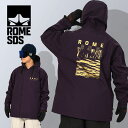 XLのみ 送料無料 スノーボードウェア ROME SDS ローム DRIFTER JACKET ドリフタージャケット メンズ ジャケット パープル スノボ スノーボード スノーウェア シャツ コーチ 21023306 2023-2024冬新作 25%off