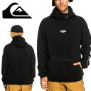 30 off Lサイズのみ 送料無料 パーカー QUIKSILVER クイックシルバー メンズ BIG LOGO TECH HOODIE プルオーバーパーカー Hoodie Pullover フーディー 撥水 スノー スノーボード スノボ EQYFT04786 2023-2024冬新作