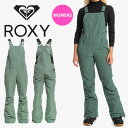 送料無料 スノーウェア ROXY ロキシー レディース スノービブパンツ グリーン系 RIDEOUT BIB PANT ビブ スノーボード スノボ スキー スノー ウェア ウエア パンツ ERJTP03224 2023-202冬新作 2…