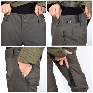 送料無料 スノーボードウェア HOLDEN ホールデン WS SKINNY STANARD PANTS レディース パンツ ブラック 黒 スノボ スノーボード ボトムス レディース 得割20