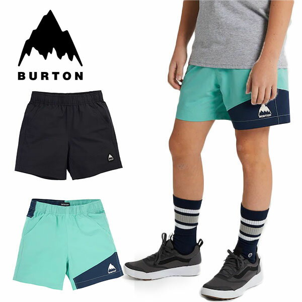 40%off ハーフパンツ バートン BURTON Kids Spurway Tech Short キッズ ジュニア 子供 ガールズ ボーイズ ショーツ ショートパンツ ストレッチ アウトドア プール 海水浴 野外フェス 217451