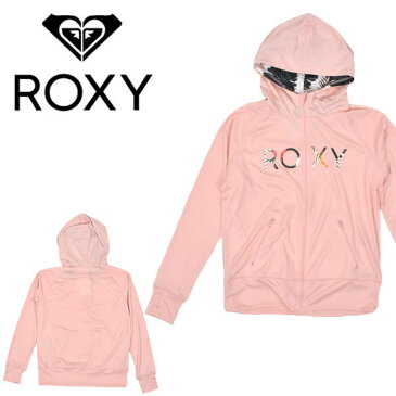 送料無料 長袖 ラッシュパーカー ROXY ロキシー レディース BOTANICAL LOGO PARKA ピンク ロゴ 定番 UVカット 紫外線対策 パーカー ラッシュガード ビーチウェア サーフィン 海水浴 プール rly201021 2020春夏新作 25%off