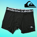 ネコポス発送!水着 インナー メンズ クイックシルバー QUIKSILVER QS LOGO ロゴ インナーショーツ サーフパンツ アンダーパンツ 海水パンツ 海パン スイムウェア ボクサーパンツ サーフィン ボディボード プール 海 QUD241023 25%off