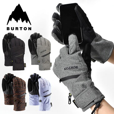 送料無料 スノーグローブ BURTON バートン レディース Womens GORE-TEX Under Glove ゴアテックス インナー付き 手袋 スマホ対応 スマートフォン対応 タッチパネル スノーボード スノボ スキー 防寒 20%off