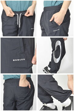 送料無料 ナイロンパンツ OAKLEY オークリー メンズ Legacy Ellipse Track Pant ナイロン トラックパンツ ビッグロゴトレーニング ランニング ジム スポーツウェア 2019春夏新作