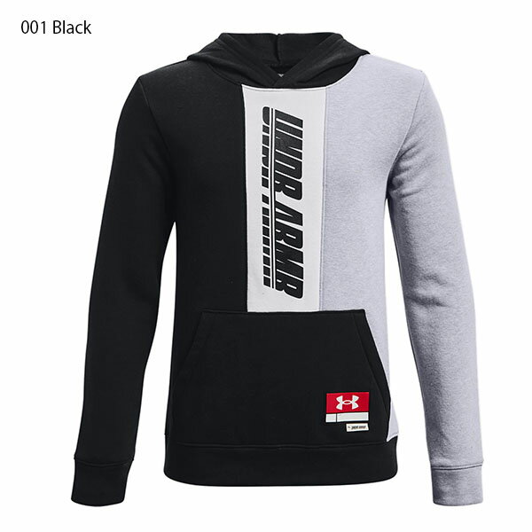 得割32 フリース パーカー アンダーアーマー UNDER ARMOUR UA BOYS BASELINE HOODIE キッズ ジュニア 子供 男の子 スウェット プルオーバー フーディ バスケットボール バスケ ミニバス 1366553