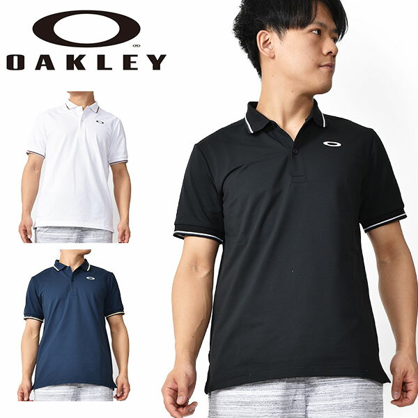 送料無料 半袖 ポロシャツ メンズ オークリー OAKLEY ENHANCE SS POLO ESSENTIAL 12.0 襟付き シャツ ゴルフ テニス ランニング トレーニング ジム ウェア FOA403583 2022春夏新作 得割27