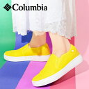 ラス1 26%off 送料無料 コロンビア スリッポン スニーカー 24cm Columbia レディース SNOWBALL VENT SLIP かき氷カラー ローカットスニーカー シューズ 靴 ぺたんこ 紐なし アウトドア タウン YU9244