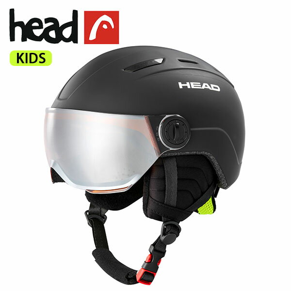 送料無料 head ヘッド キッズ ヘルメット バイザー付き メガネ対応 スノーボード スキー MOJO VISOR 328142 ジュニア 子供 スノボ 国内正規品 35%off