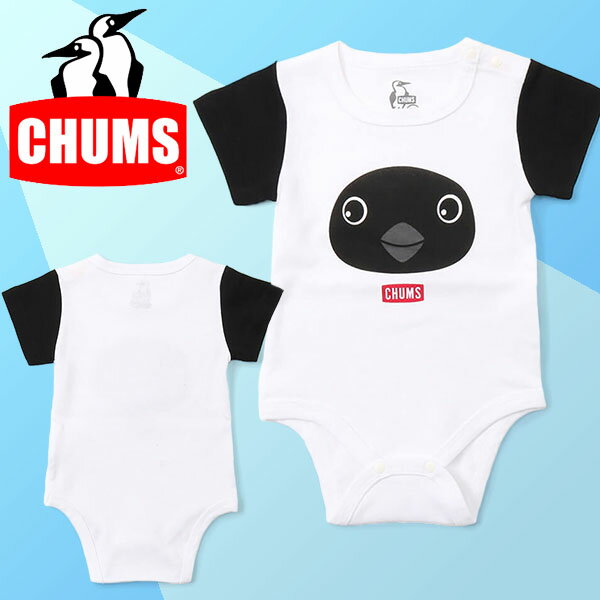  p[X `X CHUMS Baby Booby Rompers xCr[u[r[p[X xCr[ xr[ X^C Ԃ ct ۈ牀 xCr[ Ԃ xr[ LbY 0 1 oYj v[g CH27-1019 2023t