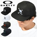 送料無料 ゴルフ キャップ OAKLEY オークリー メンズ SKULL FLAT BRIM CAP 23.0 髑髏 スカル ロゴ 帽子 GOLF 平つば GOLF ウェア コンペ 景品 FOS901389 得割27