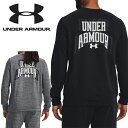 得割40 送料無料 トレーナー アンダーアーマー UNDER ARMOUR UA Rival Terry Graphic Crew メンズ スウェット 長袖 シャツ クルーネック トレーニング ウェア 大きいサイズ 1379764 2023秋冬新作