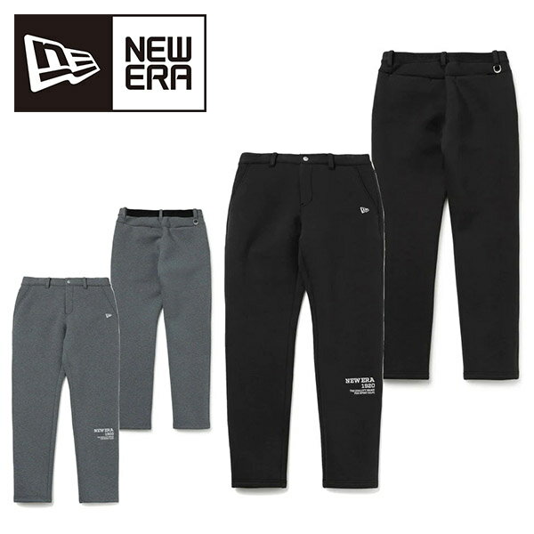 送料無料 ゴルフ パンツ メンズ ニューエラ NEW ERA Tech Sweat Tapered Pants スウェット テーパード ロングパンツ スラックス 保温 軽量 大きいサイズ 13762680 13762679 2023秋冬新作 得割23