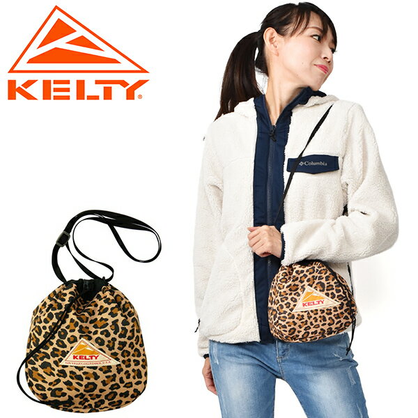 ヒョウ柄 巾着 KELTY ケルティ DP KINCHAKU SHOULDER レオパード 巾着　キンチャクショルダー レディース メンズ ショルダーポーチ バッグ 2592431