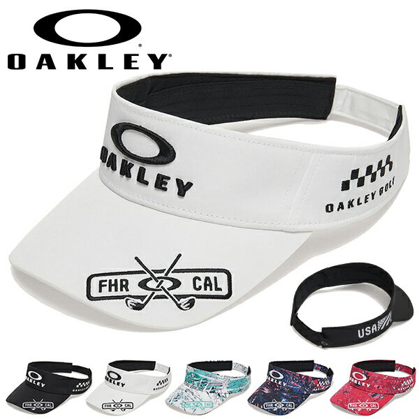 送料無料 ゴルフ サンバイザー メンズ オークリー OAKLEY FIXED VISOR FA 24.0 ロゴ キャップ 帽子 GOLF ゴルフ ウェア コンペ 景品 プレゼント FOS901719 2024春夏新作 得割16