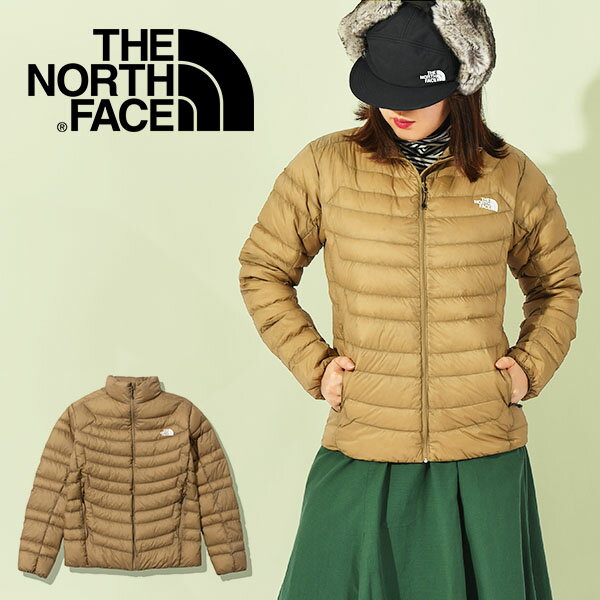 楽天スノボー＆アウトドアのエレスポ232％off 送料無料 ノースフェイス 軽量 ダウンジャケット レディース THE NORTH FACE Thunder Jacket サンダー ジャケット ブラック ライトダウン NYW82212