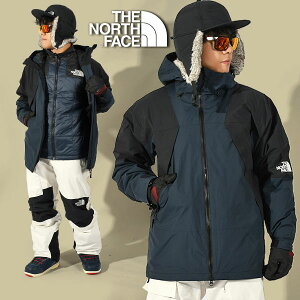 送料無料 ノースフェイス メンズ 3way 中綿 スノーボード ウェア スキー THE NORTH FACE スノーバード トリクライメイト ジャケット Snowbird Triclamete Jacket ネイビー NS62310 2023-2024冬新作