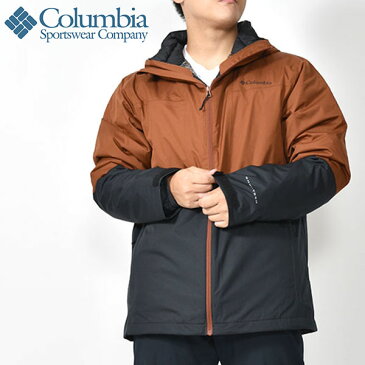 【Lサイズのみ】送料無料 コロンビア 3WAY マウンテンパーカー 中綿 Columbia メンズ WALLOWA PARK INTERCHANGE JACKET ライナー付き アウトドアジャケット アウター 上着 アウトドア 登山 トレッキング ハイキング WO5979 2021秋冬新作 20%off 【あす楽対応】
