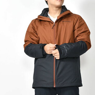 【Lサイズのみ】送料無料 コロンビア 3WAY マウンテンパーカー 中綿 Columbia メンズ WALLOWA PARK INTERCHANGE JACKET ライナー付き アウトドアジャケット アウター 上着 アウトドア 登山 トレッキング ハイキング WO5979 2021秋冬新作 20%off 【あす楽対応】
